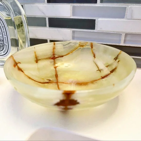 Natural Gemstone Dish from Arizona - Picture 5 of 5